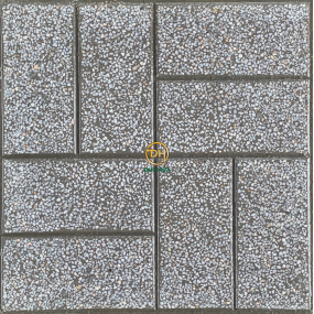 GẠCH VỈA HÈ TERRAZZO KHÍA 8 DH412